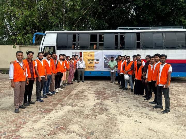 UITS Civil Engineering Department organized Industrial Tour 2024